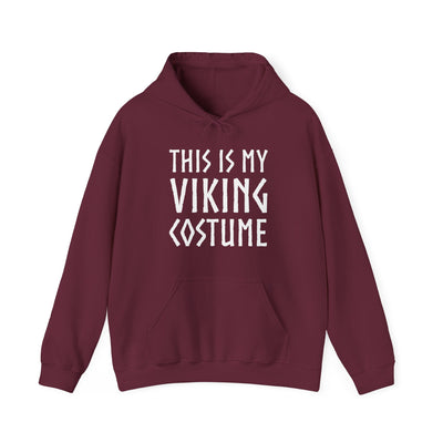 This Is My Viking Costume Hooded Sweatshirt