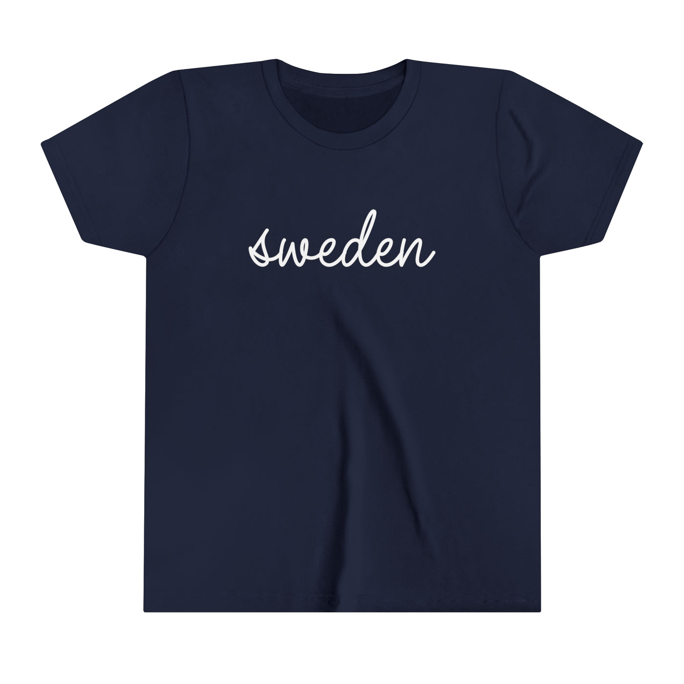 Sweden Script Kids T-Shirt