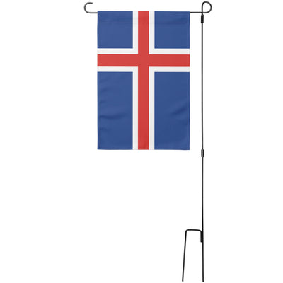 Icelandic Flag Garden Flag