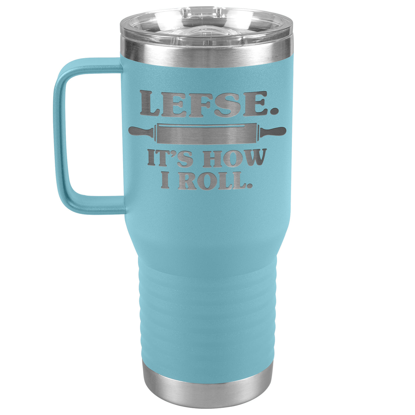 Lefse It's How I Roll Insulated To Go Mug