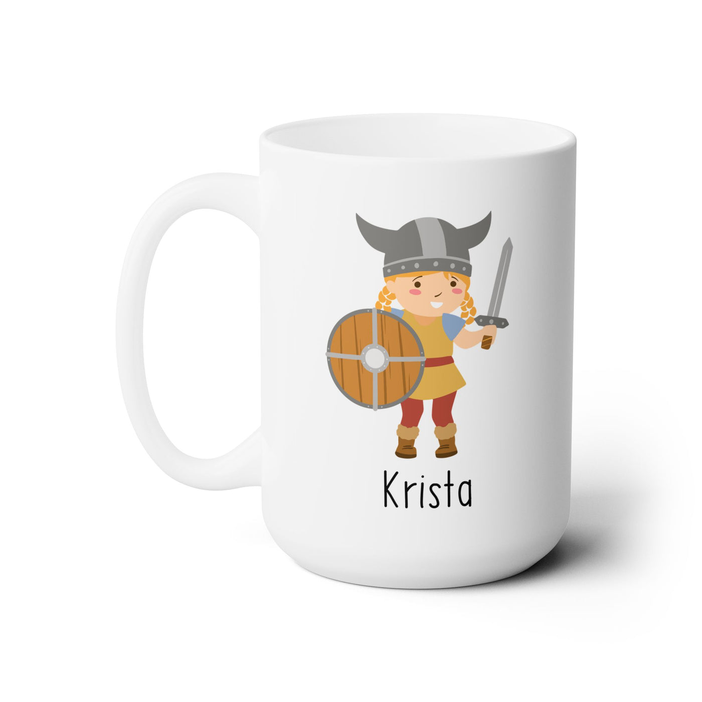 Personalized Viking Girl Mug