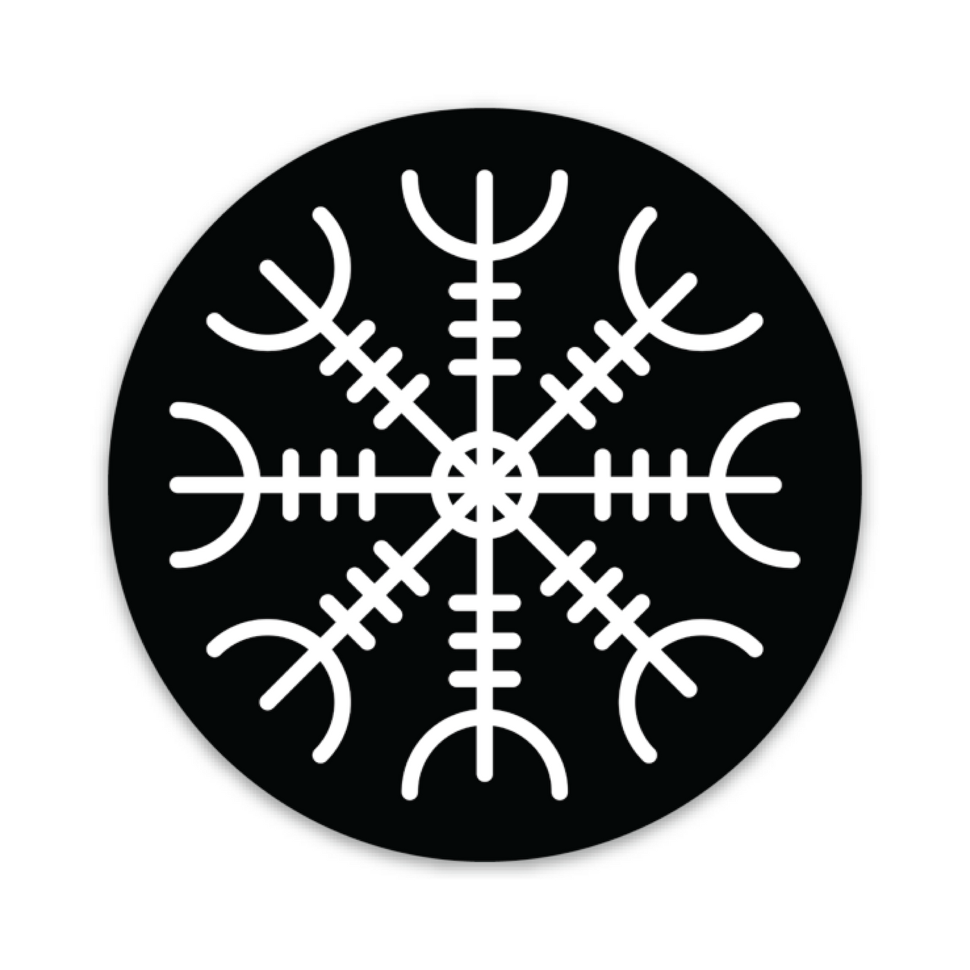 Ægishjálmr Helm of Awe Sticker