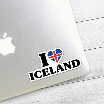 I Love Iceland Sticker