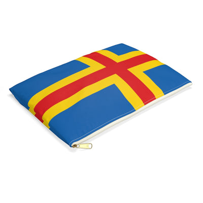 Åland Flag Accessory Pouch Scandinavian Design Studio