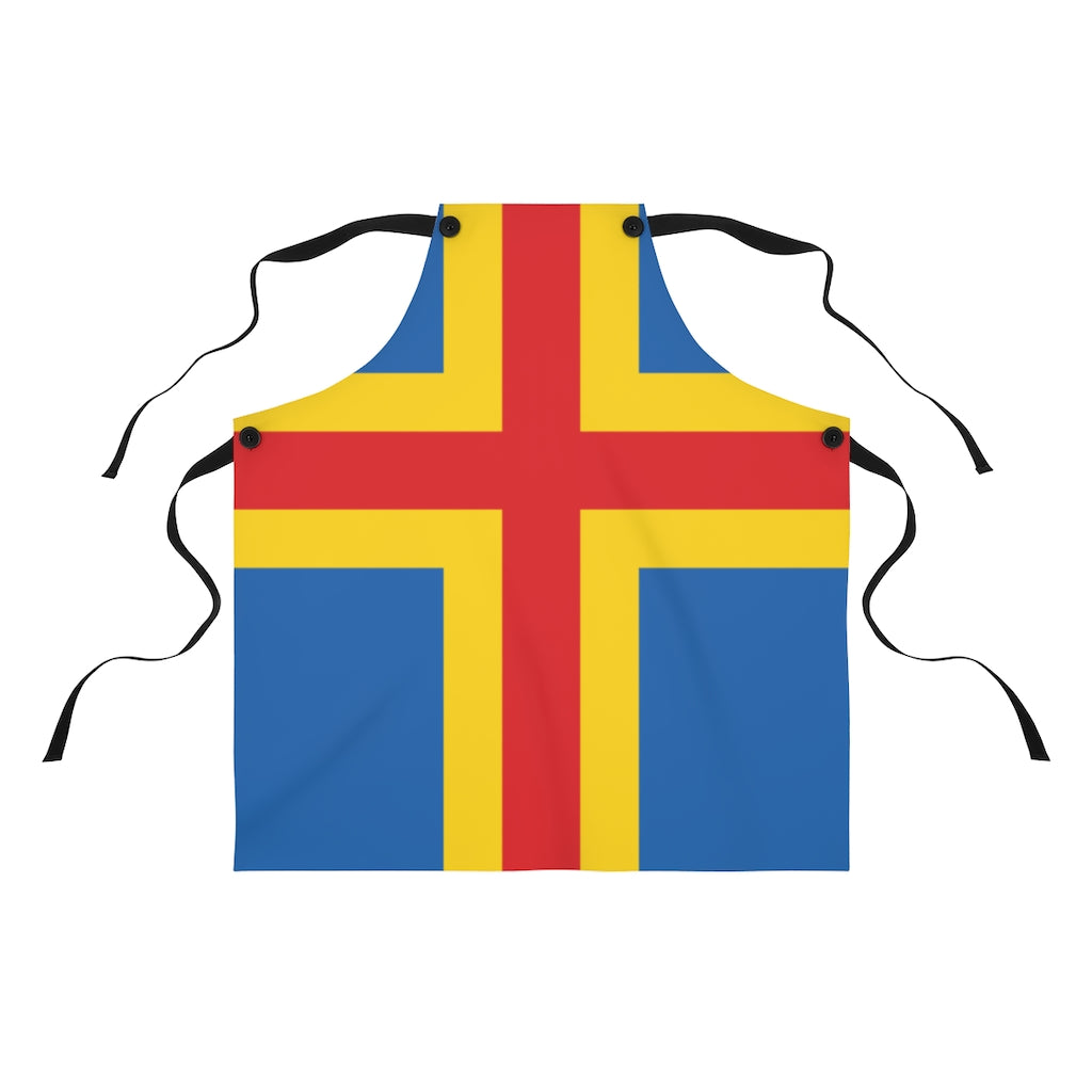 Åland Flag Apron Scandinavian Design Studio
