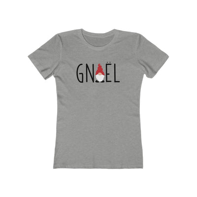 Gnoel Women's Fit T-Shirt Heather Grey / S - Scandinavian Design Studio