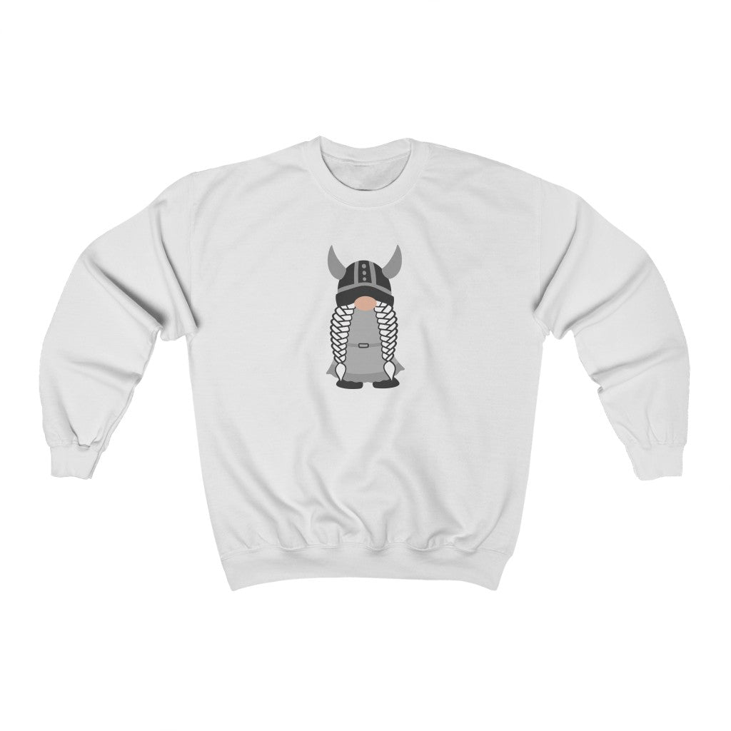Viking Girl Gnome Sweatshirt Scandinavian Design Studio