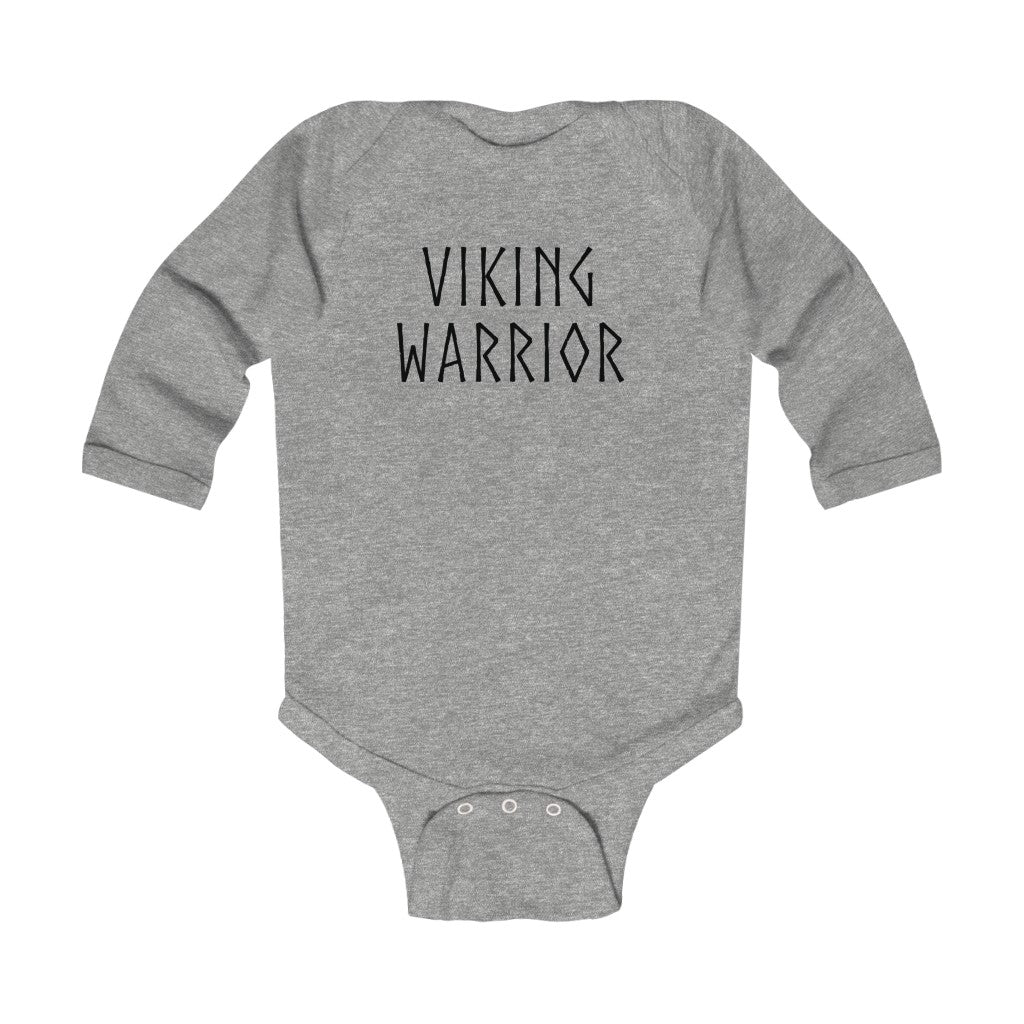 Viking Warrior Long Sleeve Bodysuit Scandinavian Design Studio