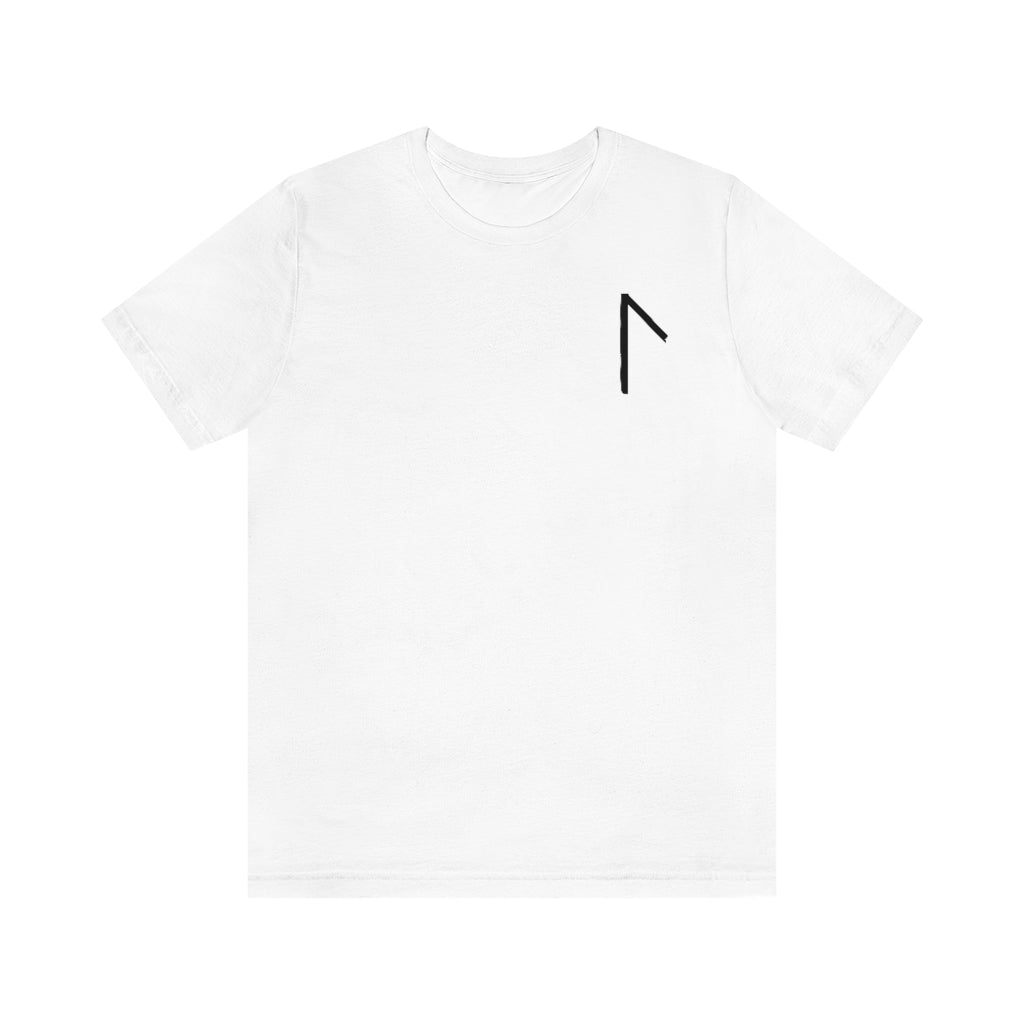 Laguz (Lake) Viking Rune Unisex T-Shirt Scandinavian Design Studio