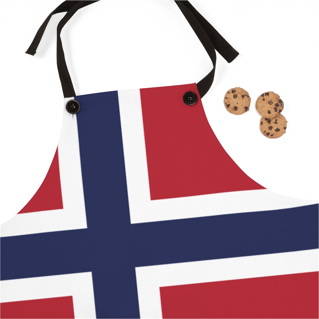 Norwegian Flag Apron Scandinavian Design Studio
