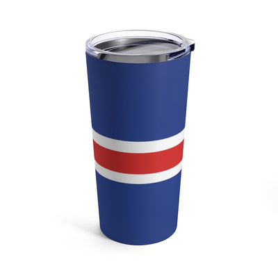 Icelandic Flag 20 oz Insulated Tumbler Scandinavian Design Studio