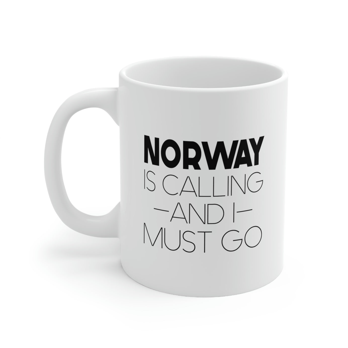 Norway Is Calling And I Must Go Mug