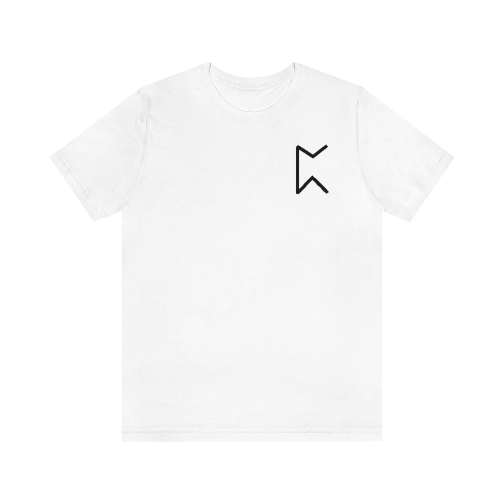 Perthro (Chance) Viking Rune Unisex T-Shirt Scandinavian Design Studio