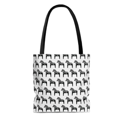 Dala Horse Print Tote Bag Scandinavian Design Studio