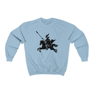 Valkyrie And Horse Sweatshirt Scandinavian Design Studio