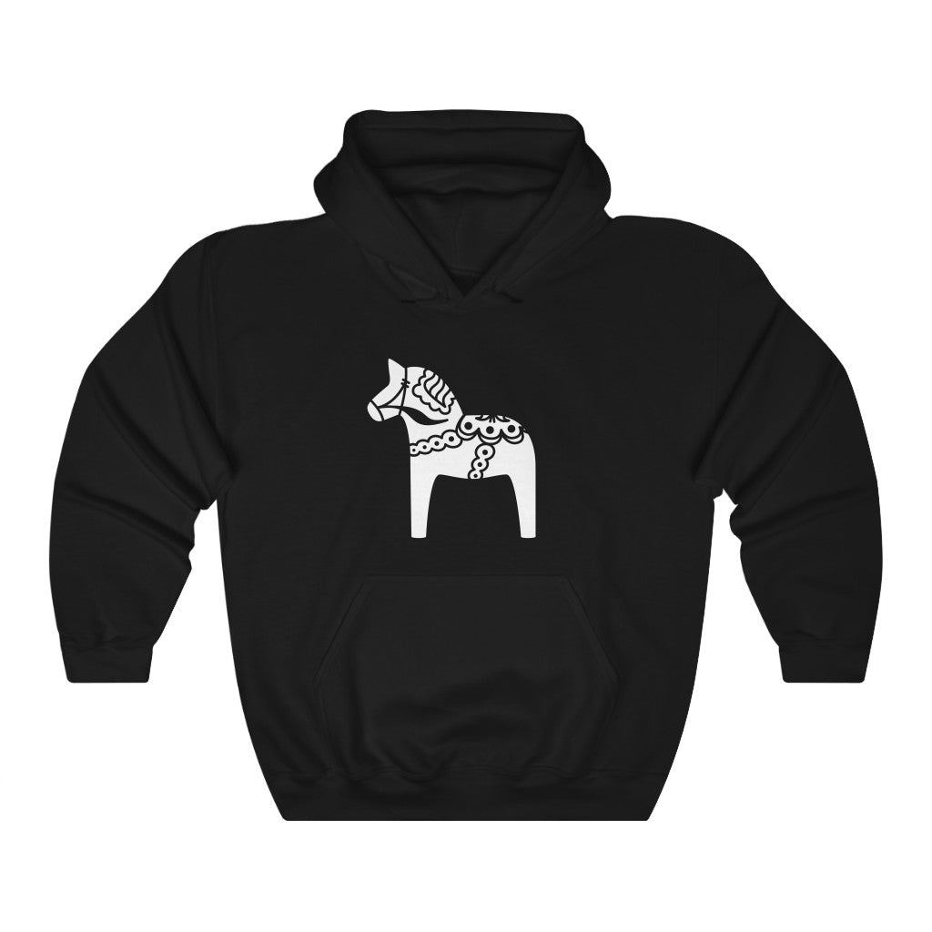 Swedish Horse Hooded Sweatshirt Scandinavian Design Studio