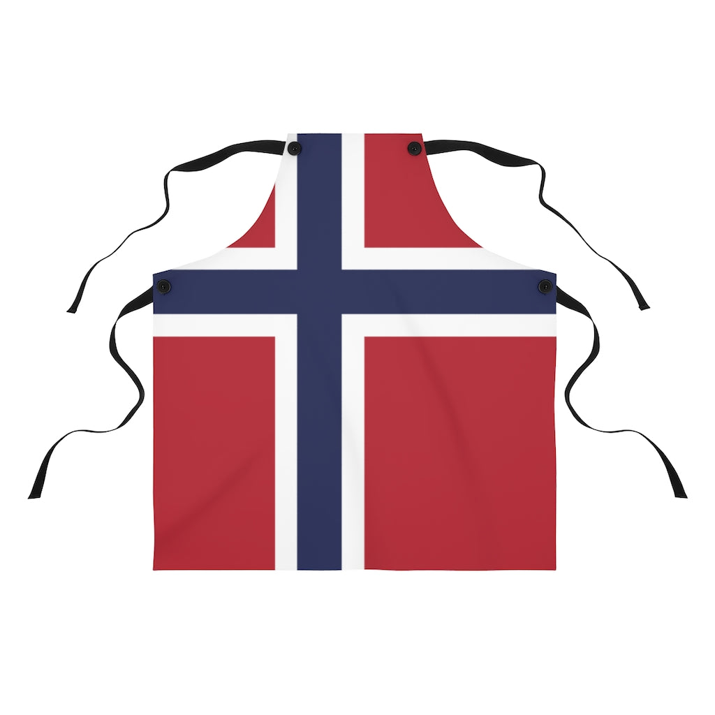 Norwegian Flag Apron Scandinavian Design Studio
