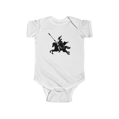 Valkyrie And Horse Baby Bodysuit Scandinavian Design Studio