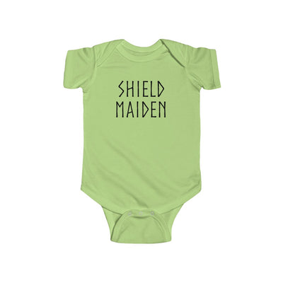 Shield Maiden Baby Bodysuit Scandinavian Design Studio