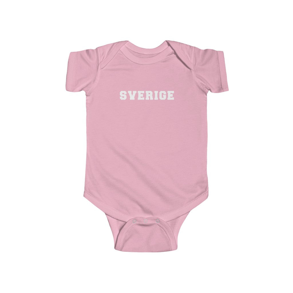 Sverige Baby Bodysuit Scandinavian Design Studio