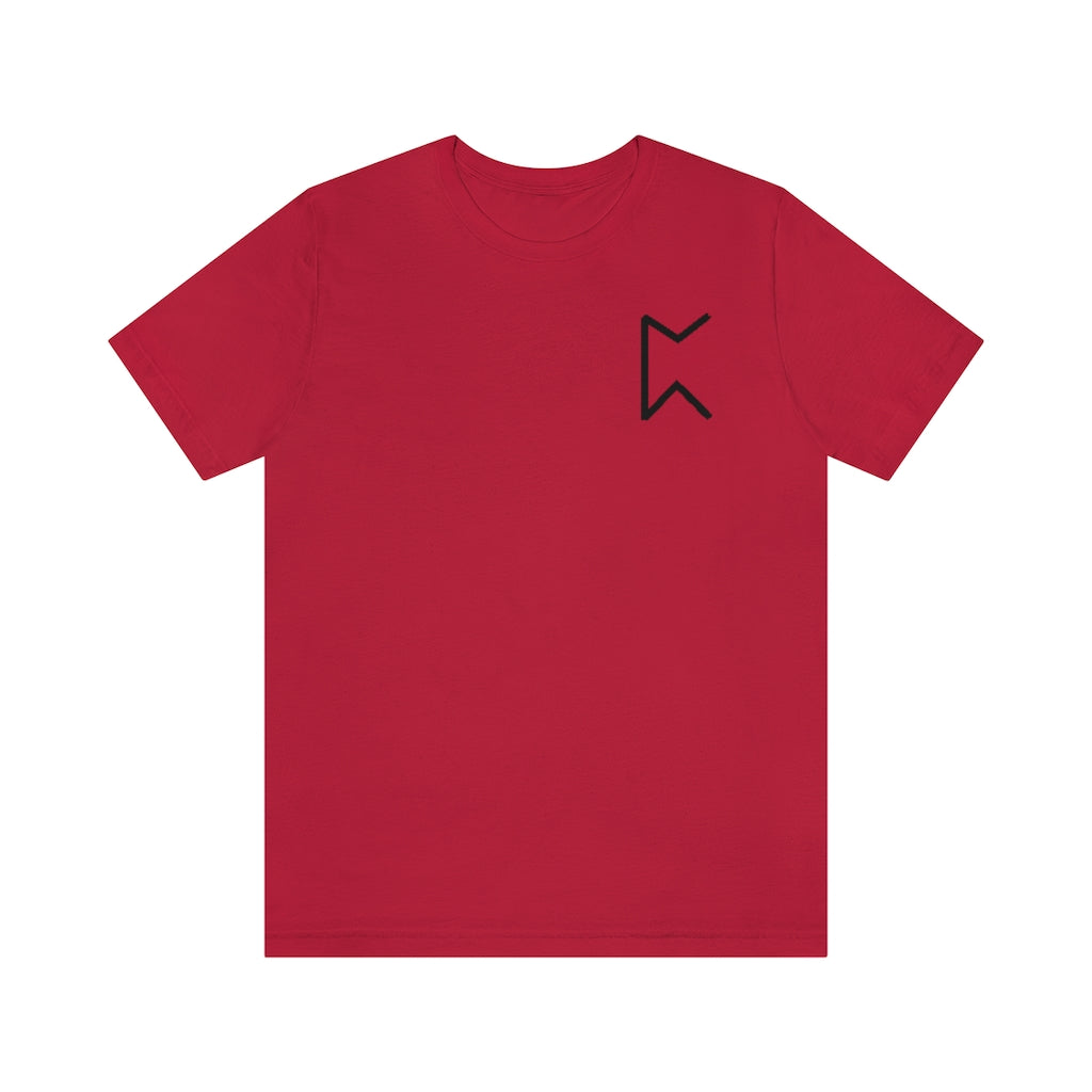 Perthro (Chance) Viking Rune Unisex T-Shirt Scandinavian Design Studio