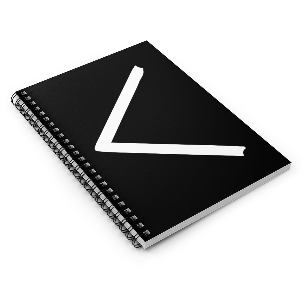 Kenaz (Light) Viking Rune Spiral Notebook Scandinavian Design Studio