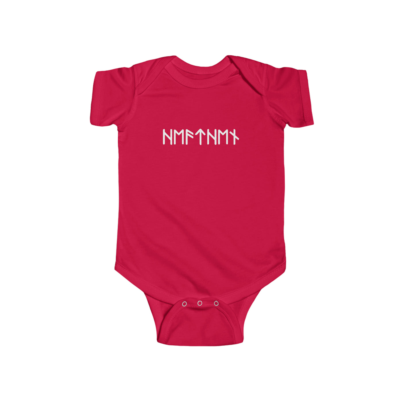 Heathen Runes Baby Bodysuit