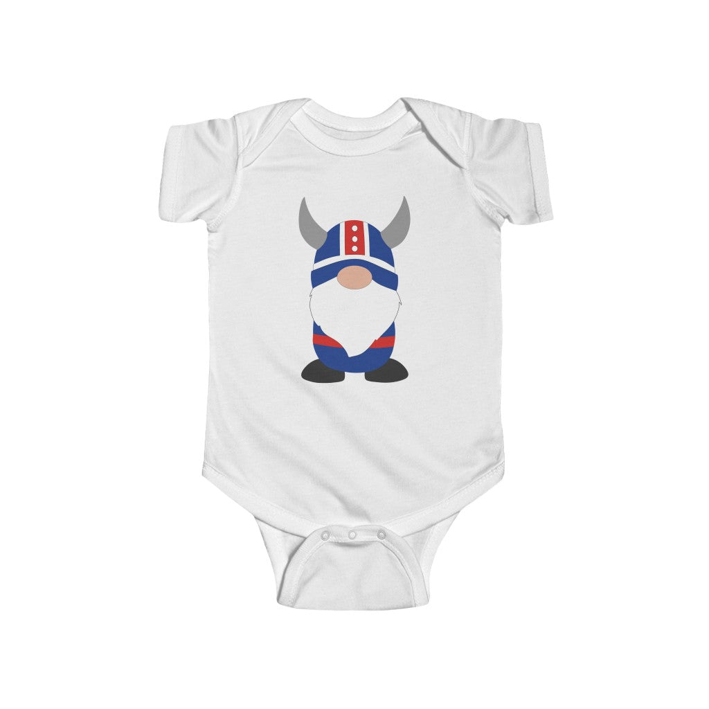 Icelandic Viking Boy Gnome Baby Bodysuit Scandinavian Design Studio