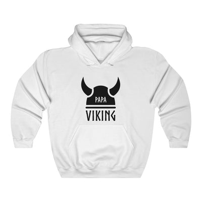 Papa Viking Hooded Sweatshirt Scandinavian Design Studio
