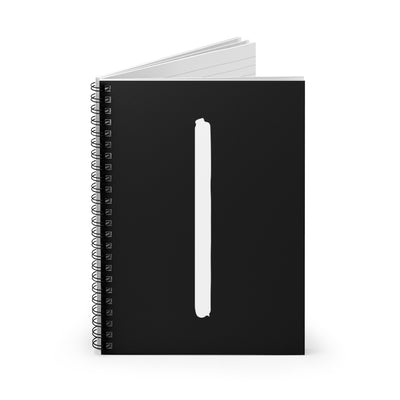 Isa (Ice) Viking Rune Spiral Notebook Scandinavian Design Studio