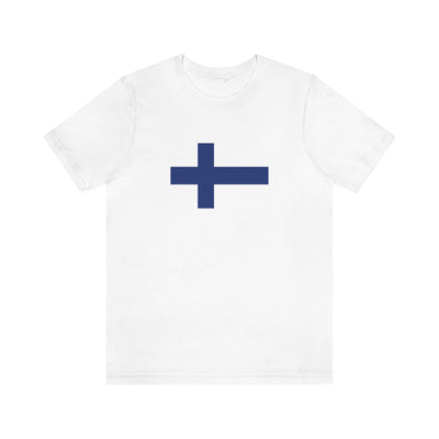 Finnish Flag Unisex T-Shirt Scandinavian Design Studio