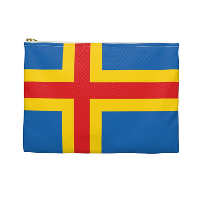 Åland Flag Accessory Pouch Scandinavian Design Studio