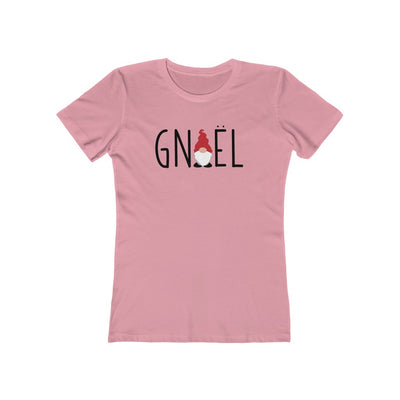 Gnoel Women's Fit T-Shirt Solid Light Pink / S - Scandinavian Design Studio