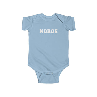Norge Baby Bodysuit Scandinavian Design Studio