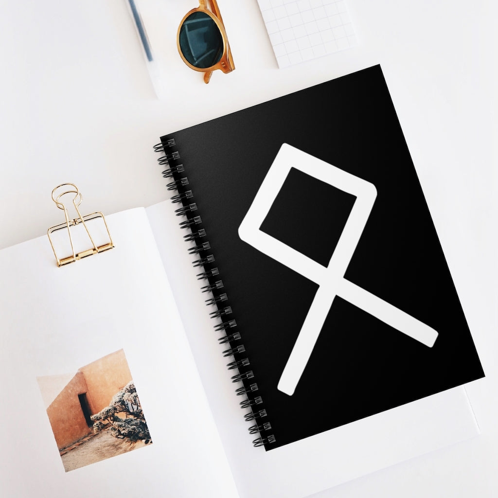 Othala (Home) Viking Rune Spiral Notebook Scandinavian Design Studio