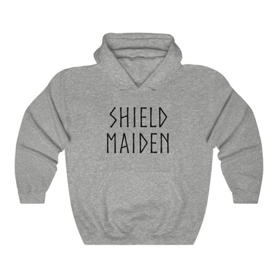 Shield Maiden Hooded Sweatshirt Scandinavian Design Studio