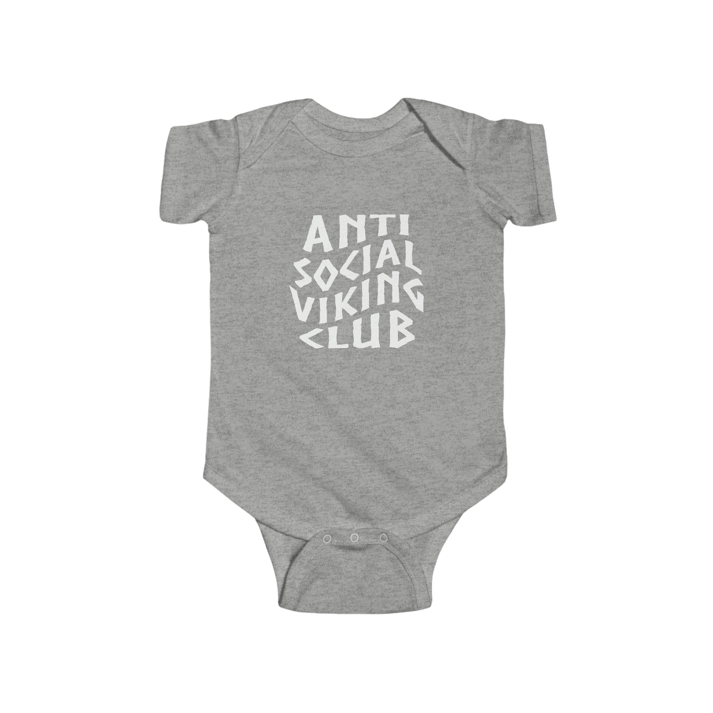 Anti Social Viking Club Baby Bodysuit