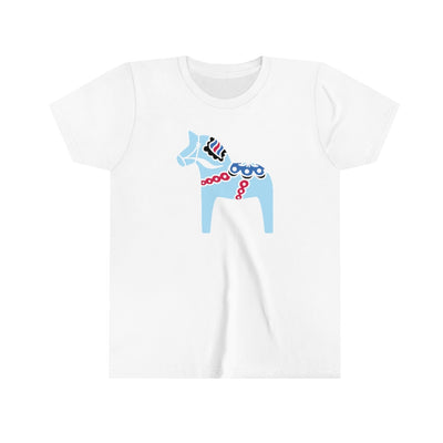Midsummer Dala Horse Kids T-Shirt Scandinavian Design Studio
