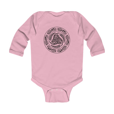 Viking Shield Long Sleeve Bodysuit Scandinavian Design Studio