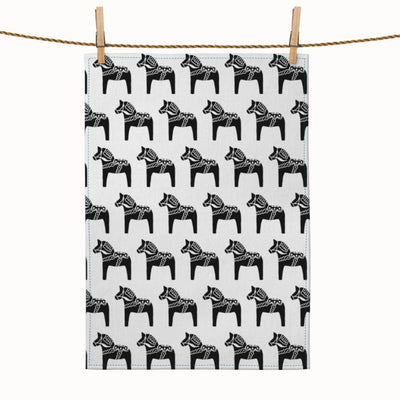 Dala Horse Tea Towels Scandinavian Design Studio