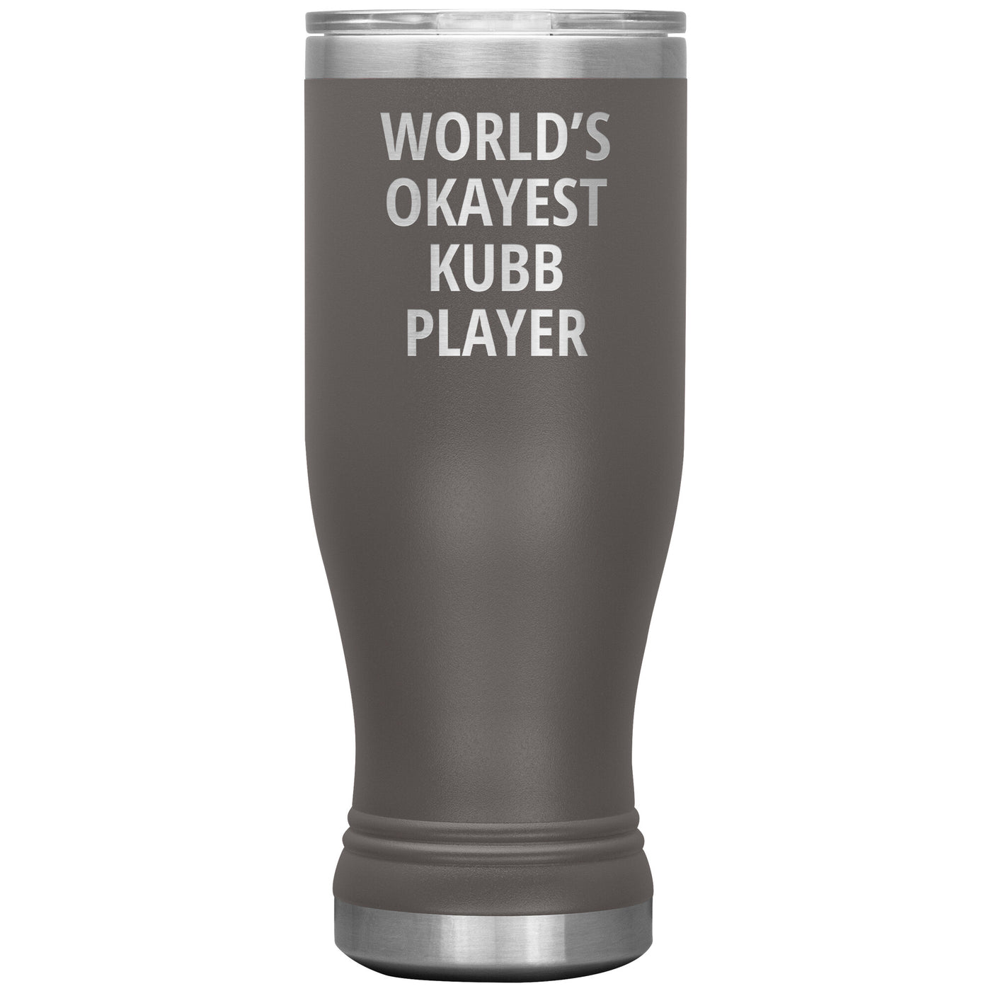 World's Okayest Kubb Player Insulated Tumbler Scandinavian Design Studio