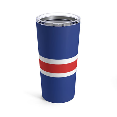 Icelandic Flag 20 oz Insulated Tumbler Scandinavian Design Studio