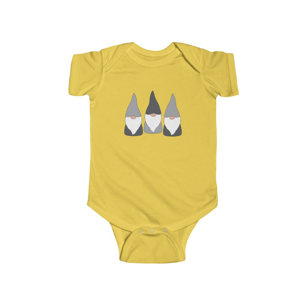 Scandinavian Gnomes Baby Bodysuit Scandinavian Design Studio