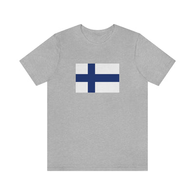 Finnish Flag Unisex T-Shirt Scandinavian Design Studio