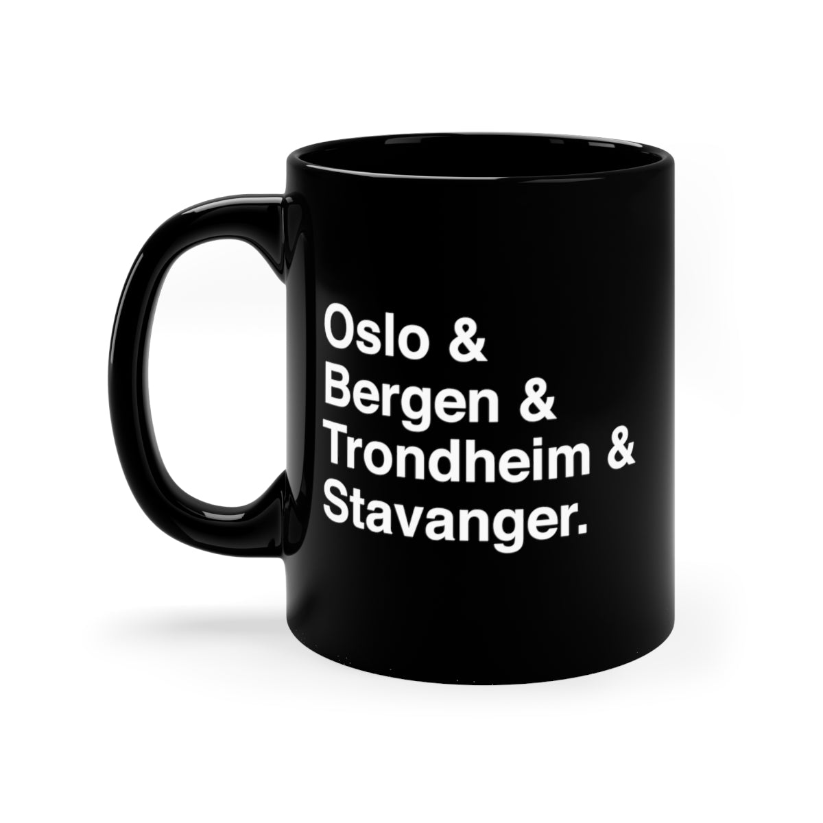 Cities Of Norway Mug Scandinavian Design Studio