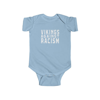 Vikings Against Racism Baby Bodysuit Scandinavian Design Studio