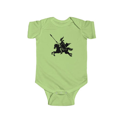 Valkyrie And Horse Baby Bodysuit Scandinavian Design Studio