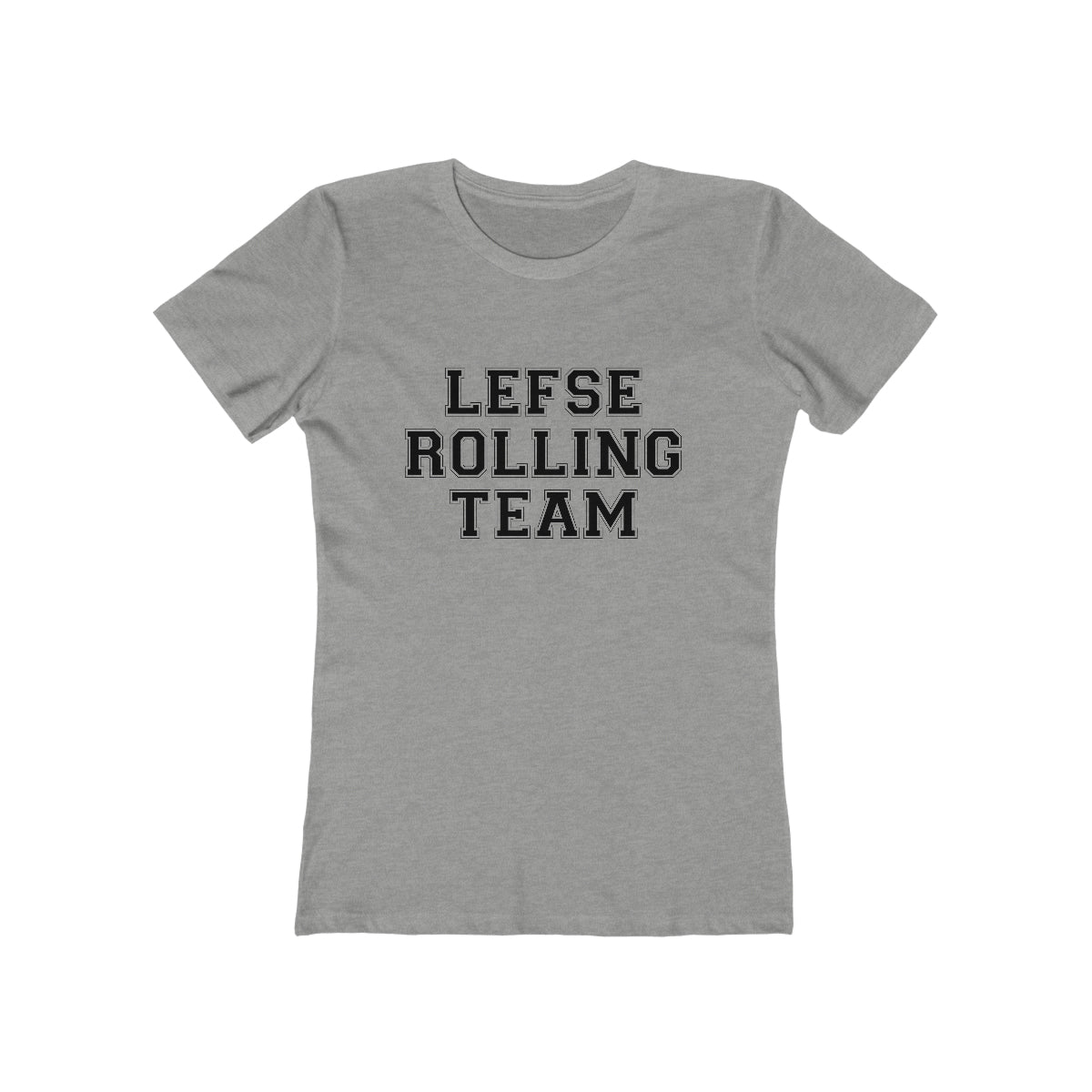 Lefse Rolling Team Women's Fit T-Shirt Scandinavian Design Studio