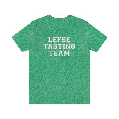 Lefse Tasting Team Unisex T-Shirt Scandinavian Design Studio