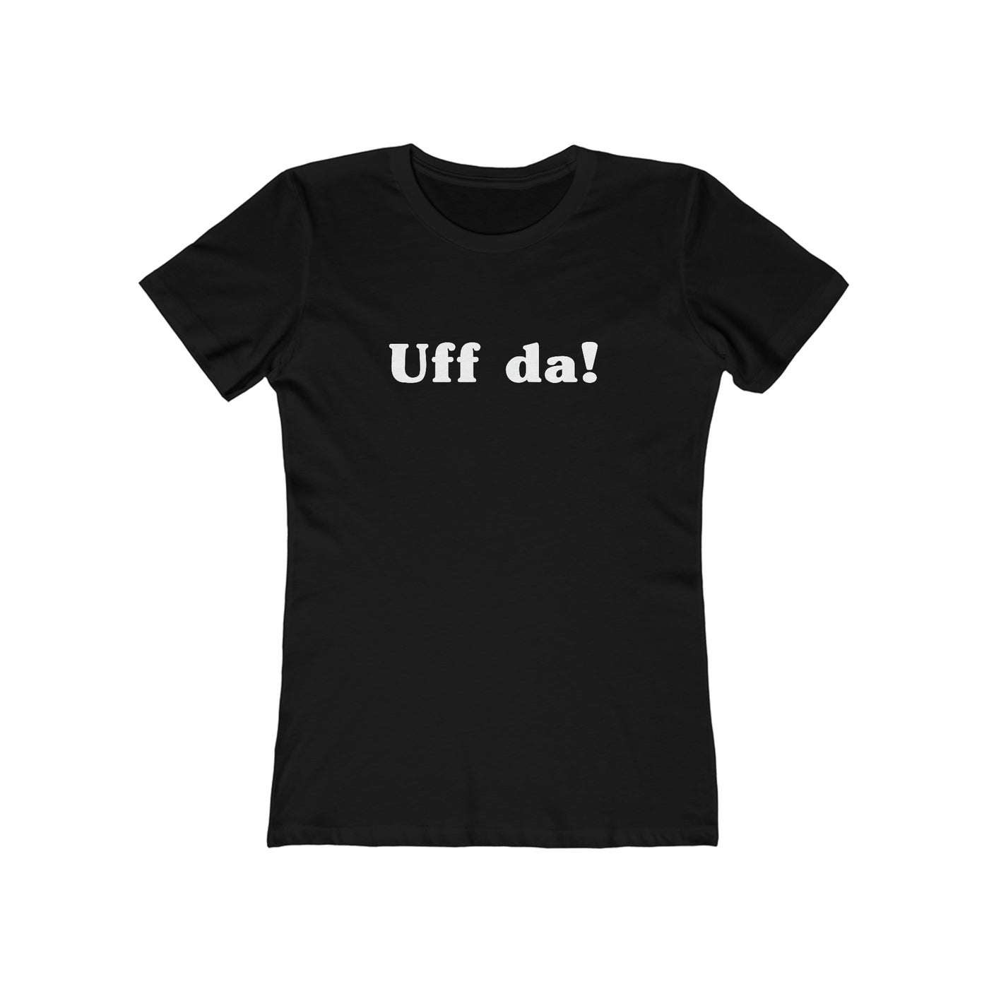 Uff Da Women's Fit T-Shirt Scandinavian Design Studio